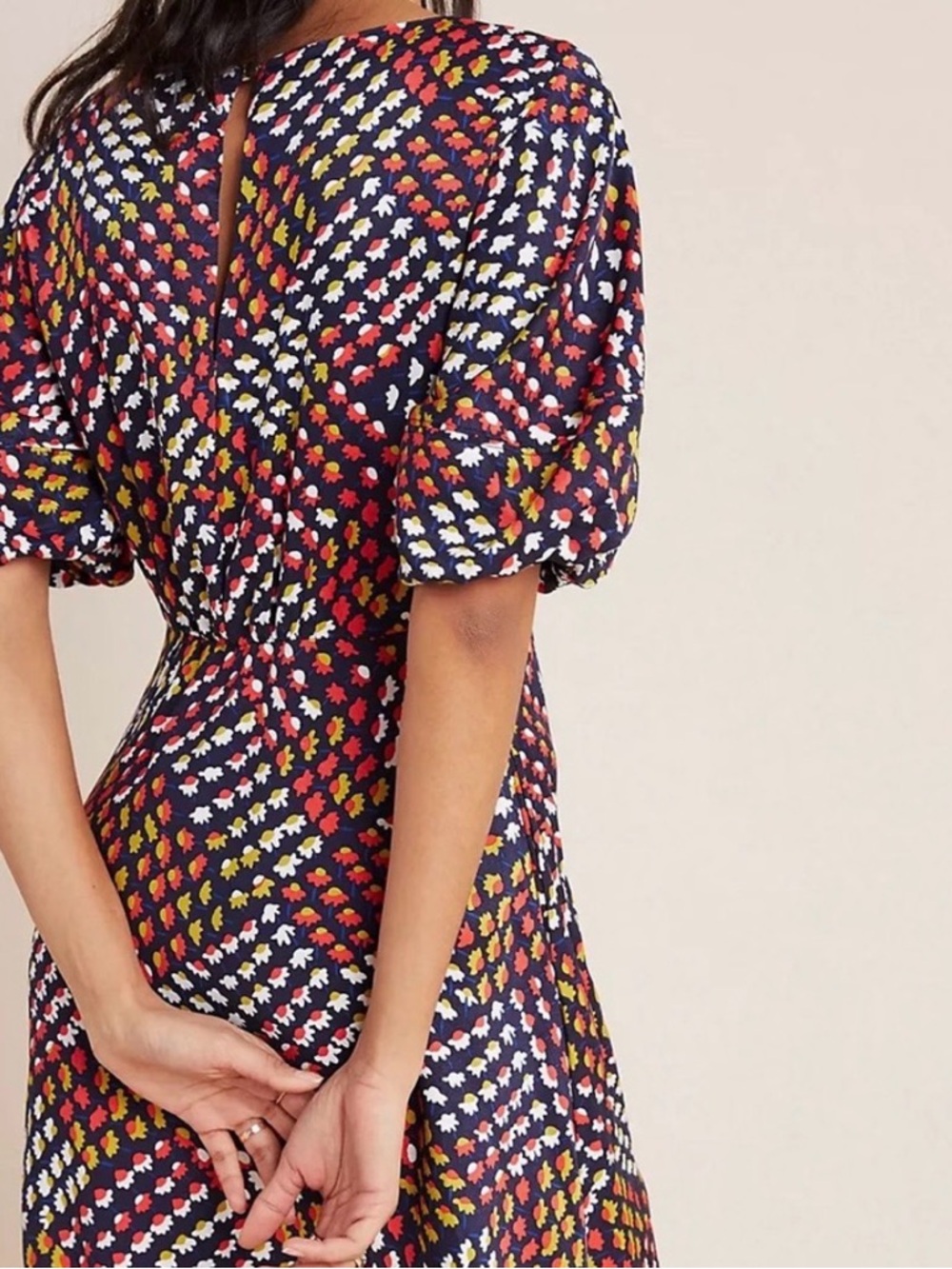 Anthropologie Maeve Melody Mini Dress- Size 14- EUC - Picture 2 of 11